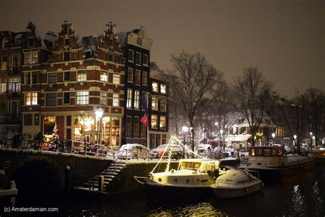 A Snowy Evening In Amsterdam Amsterdamian Amsterdam Blog