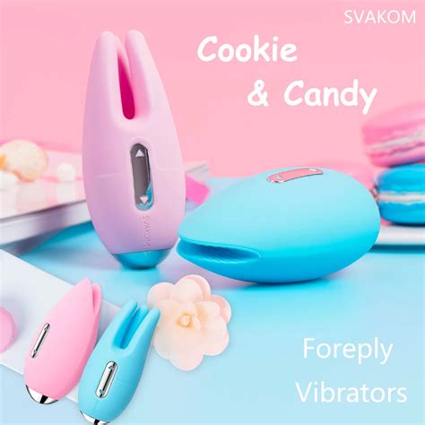 Svakom Cookie Candy Silicone Nipple Clitoris Stimulator Rechargeable