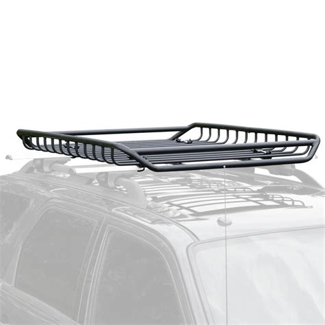 Elevate Your Adventures With The Outdoor Steel Roof Cargo Basket
