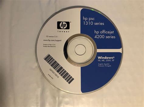 Download the latest and official version of drivers for hp laserjet 4200 printer series. HP Officejet 4200 Series Printer Software DISC ONLY WIN 98/ME/2000/XP #HP | Hp officejet ...
