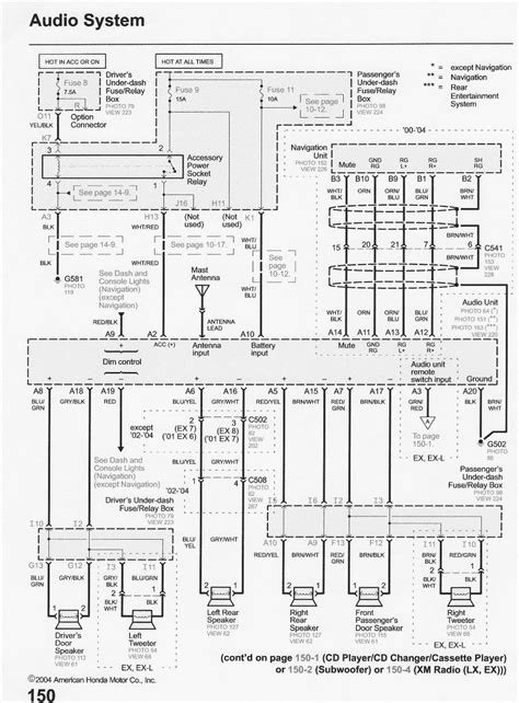 Honda Odyssey Wiring Diagram 2007 Wiring Diagram