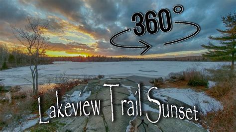 Long Lake Provincial Park Lakeview Trail Sunset 360° Youtube