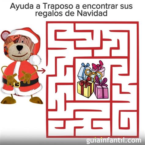 Traposo busca sus regalos de Navidad
