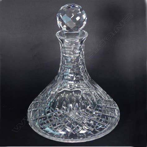 Stuart Crystal Ships Decanter 27 Cm Height Alcohol Decanters