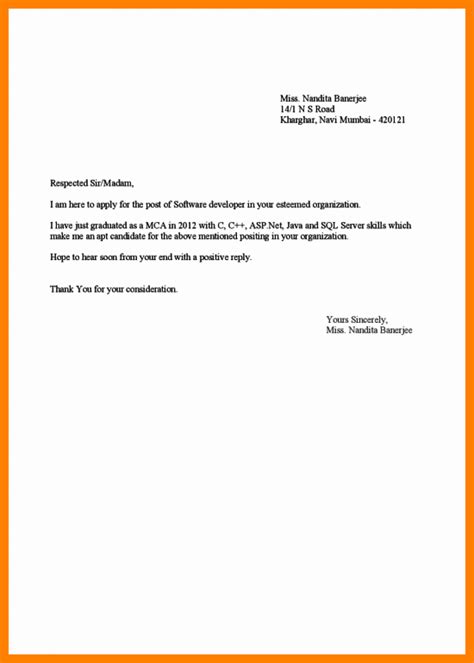 May 09, 2014 · given below are a few application letter samples for a clearer idea. Cover Letter For Teaching Job Fresher Samples & Templates Download