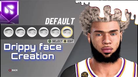 Best Drippy Face Creation On 2k20🥶💧 Youtube