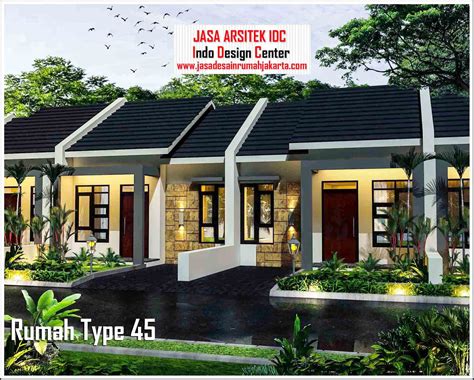 Rumah minimalis cocok buat di desa maupun di kota. 7 Desain Terbaik Desain Rumah Minimalis Type 45 84 Update ...