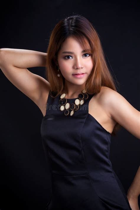 Portrait Of Beautiful Asian Girl Stock Image Image Of Hair Luxury