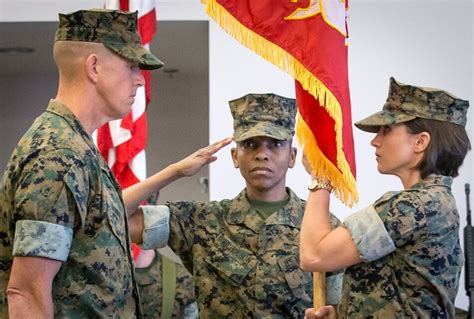 Center For Naval Aviation Technical Training Change Of Command Marine