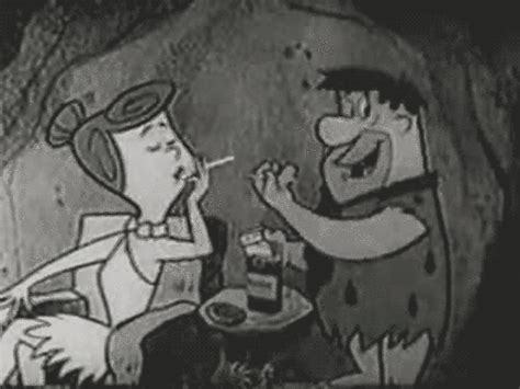 Nothing But A Good Old Winston Cigarette The Flintstones Know Your Meme