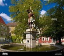 Mohrenbrunnen, Eisenberg, Thuringia, Germany Stock Photo, Royalty Free ...