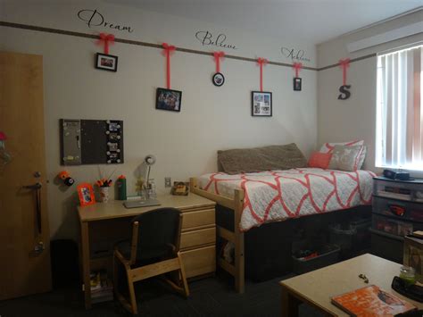 Fun Decorating My Daughters Dorm Room We Used Tuelle Ribbon Picture