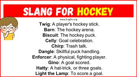 20 Slang For Hockey Their Uses And Meanings Engdic