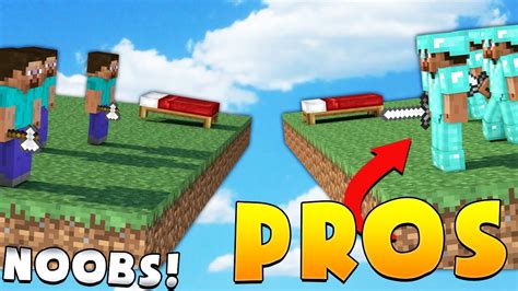 3 Pros Vs Noobs 5 Wins Minecraft Bed Wars Youtube