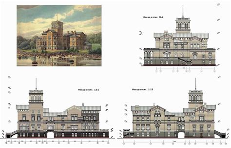 Winter Palace Research Floor Plans Of The Lower Dacha In