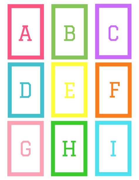 Abc Flashcards Free Printable Simple Mom Review