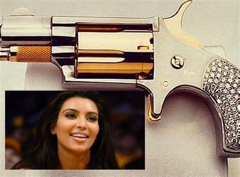 Kim Kardashian Gun Photo Sparks Controversy Regret The Hollywood Gossip