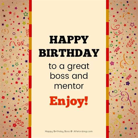 Promotion Worthy Birthday Wishes For Your Boss Allwording Com