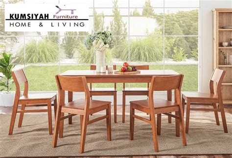 Spesifikasi kursi bar kayu minimalis murah kami. Harga Meja Makan Kayu Di Solo 6 Kursi Speidel Murah