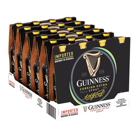 Nigerian Guinness Stout 6 X 4 X 325ml Costco Uk