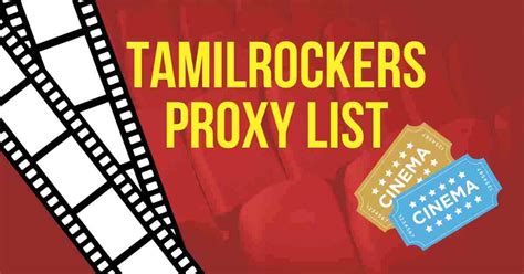 Tamilrockers Proxy And Mirror Sites A Comprehensive List