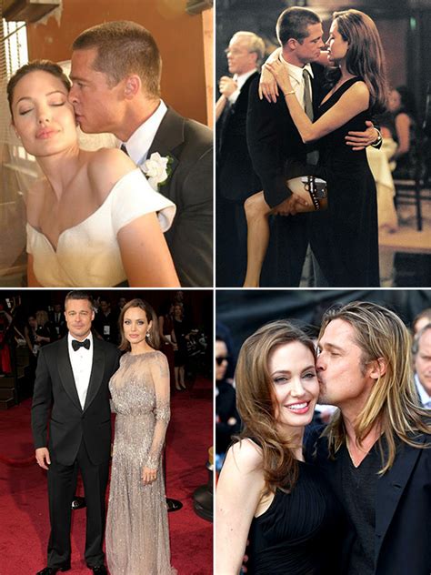 [pics] brad pitt and angelina jolie photos — see their marriage through the years hollywood life