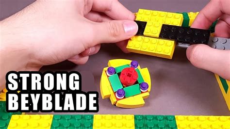 How To Make A Lego Beyblade Strong Youtube