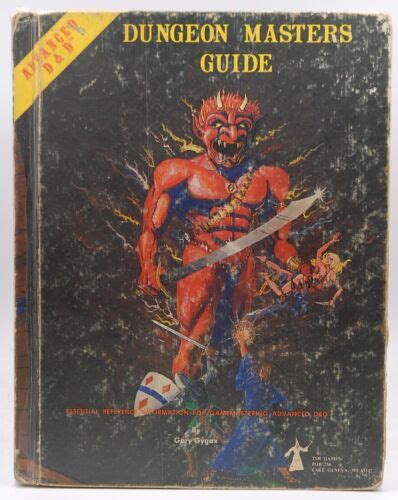 Adandd Dungeon Masters Guide Original Cover Fair Taped Gary Gygax Tsr Ebay