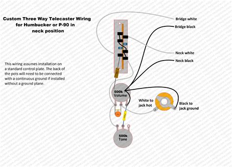 treble bleed wiring diagram  humbucker complete wiring schemas