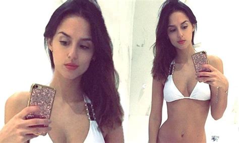 Lucy Watson Flaunts Her Taut Abs As She Sizzles In White Bikini White