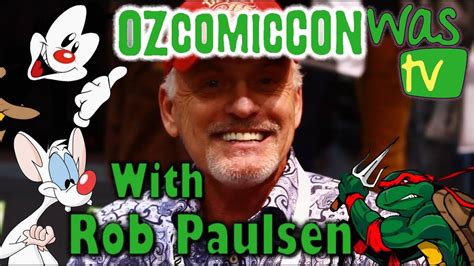 Rob Paulsen Pinky And The Brain Jimmy Neutron Animaniacs Oz Comic