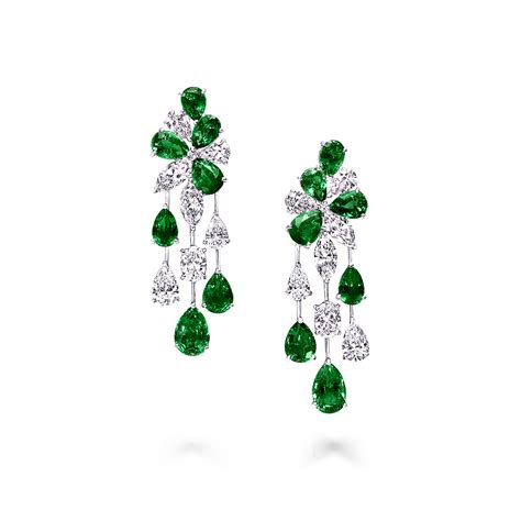 Discover Our Extraordinary Emerald And Diamond Earrings From The High