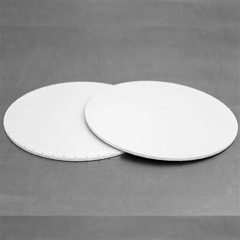 8in Round Masonite Cake Board White Order Now