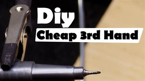 Diy Very Easy And Cheap 3rd Hand Tool Youtube