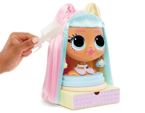 Lol Surprise Omg Styling Head Candylicious New Lol Omg Doll Head For