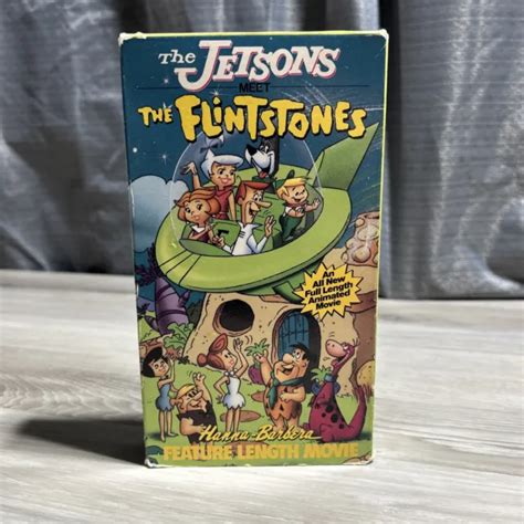 THE JETSONS MEET The Flintstones VHS 1989 Tested Works 8 99 PicClick