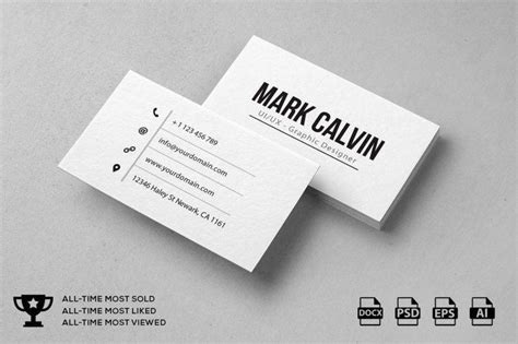 9 Minimal Personal Trainer Business Card Designs And Templates Psd Ai