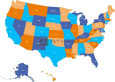 Us Map With No Labels Map Of Us Western States Map Of Us Without