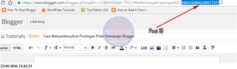 Cara Menyembunyikan Postingan Pada Homepage Blogger Panduan Bisnis Online