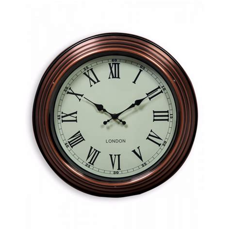 Copper Wall Clock Large And Small