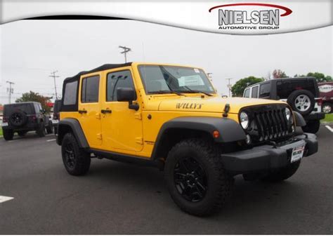 2015 Jeep Wrangler Unlimited Willys Wheeler Edition 4x4 Willys Wheeler