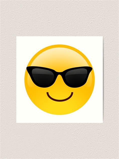 Cool Emoji Art Print For Sale By Arshp Redbubble