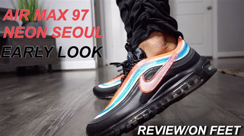 Early Look Air Max 97 Neon Seoul On Air Review On Feetgiveaway