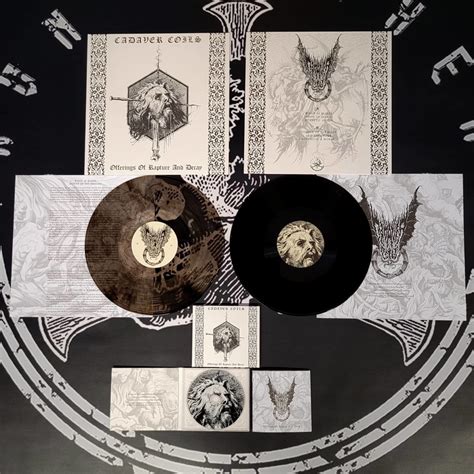 Cadaver Coils Offerings Of Rapture And Decay 12″lpcd Out Now Iron