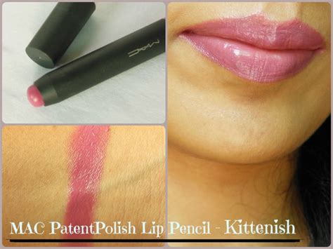 Mac Patentpolish Lip Pencil Kittenish Review Swatch Lotd Beauty Fashion Lifestyle Blog
