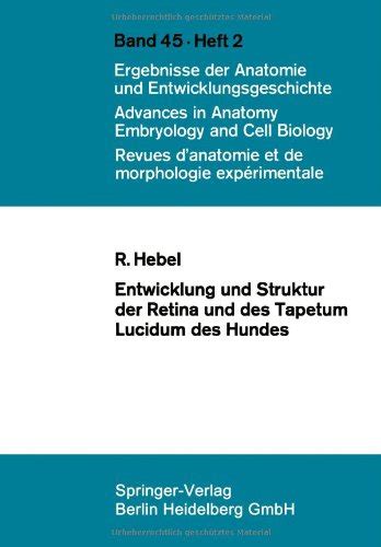 Free Download Entwicklung Und Struktur Der Retina Und Des Tapetum