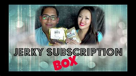 Jerky Subscription Unboxing Bojerky Youtube