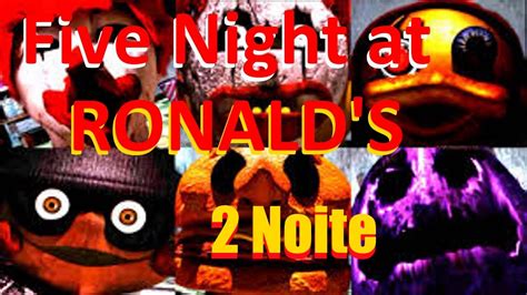 Nao Vou Mais No Mcdonalds Five Night At Ronalds 2 Noite Youtube
