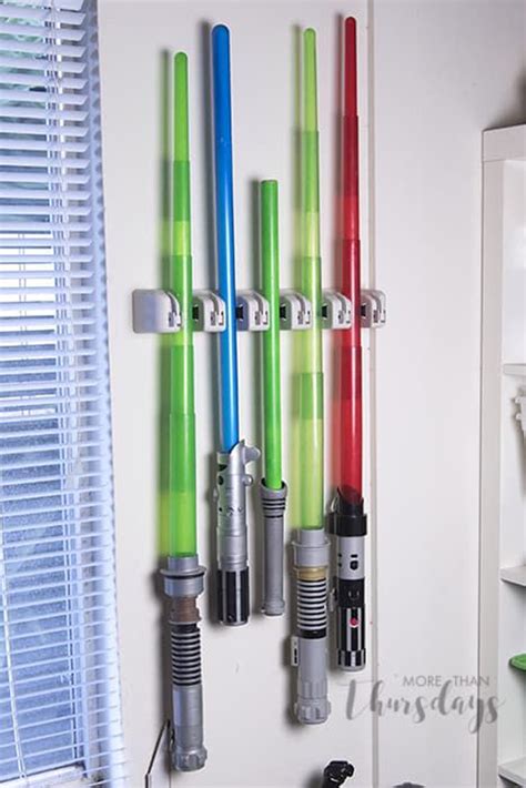 Light Saber Star Wars Room Display Ideas Homemydesign
