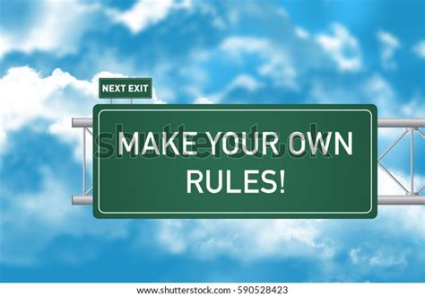 Road Sign Showing Make Your Own Stock Photo Edit Now 590528423